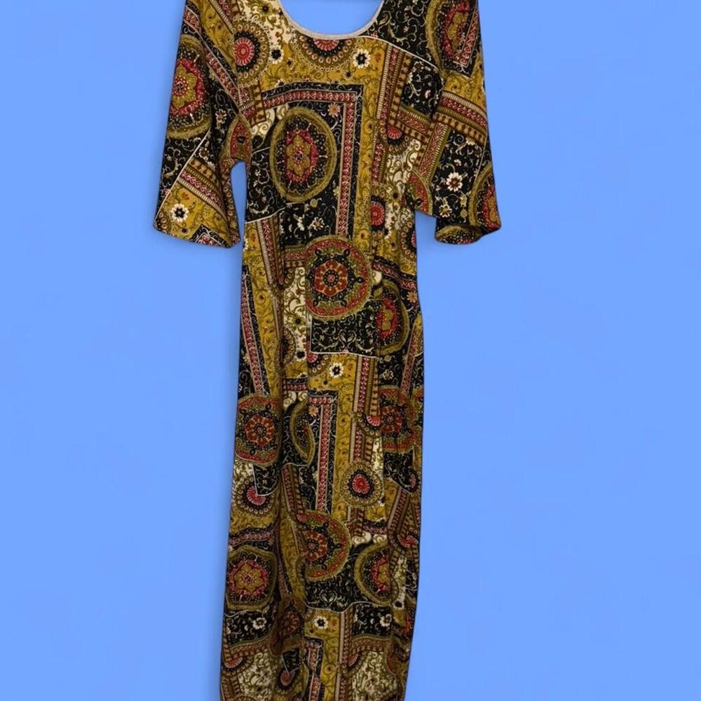 ✨ICONIC 70s BOHO DREAMS  Vintage Two Potato of Laguna Beach kaftan
